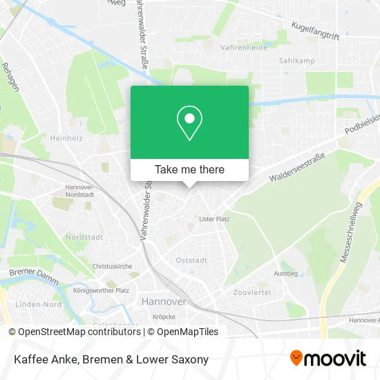 Карта Kaffee Anke
