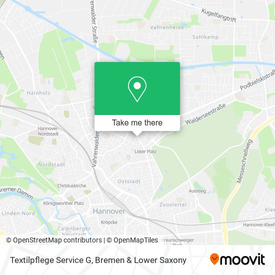 Textilpflege Service G map