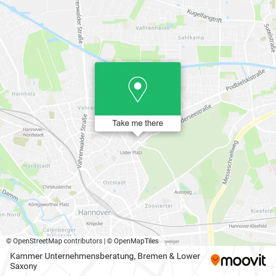 Карта Kammer Unternehmensberatung