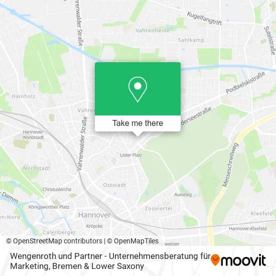Карта Wengenroth und Partner - Unternehmensberatung für Marketing