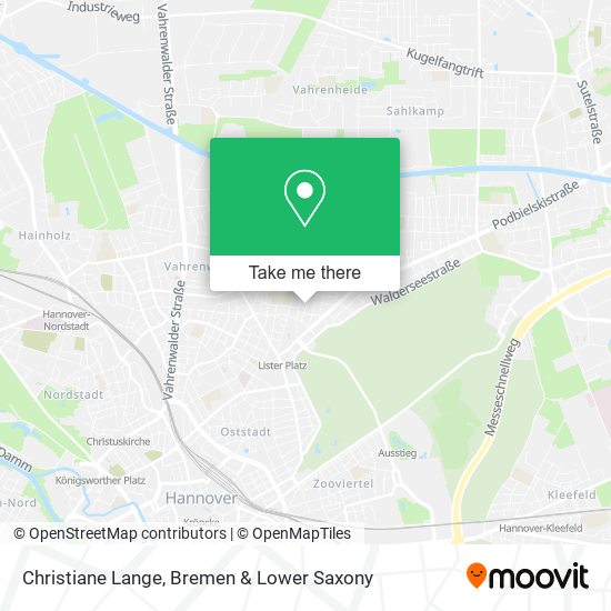 Christiane Lange map