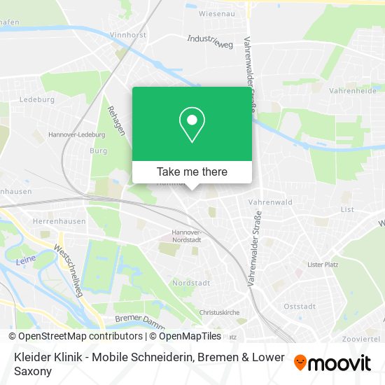Kleider Klinik - Mobile Schneiderin map