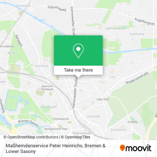 Maßhemdenservice Peter Heinrichs map