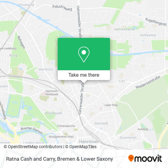 Ratna Cash and Carry map