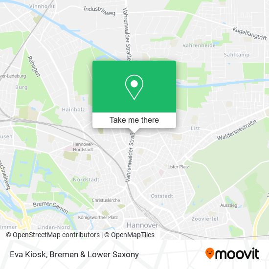 Eva Kiosk map
