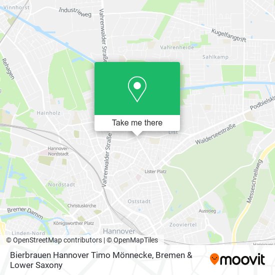 Bierbrauen Hannover Timo Mönnecke map