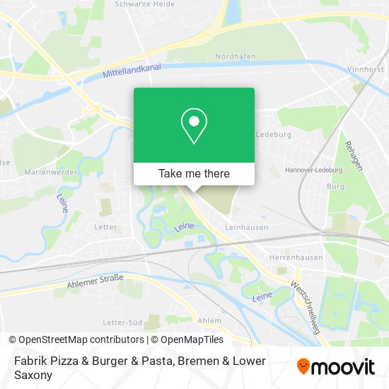 Fabrik Pizza & Burger & Pasta map