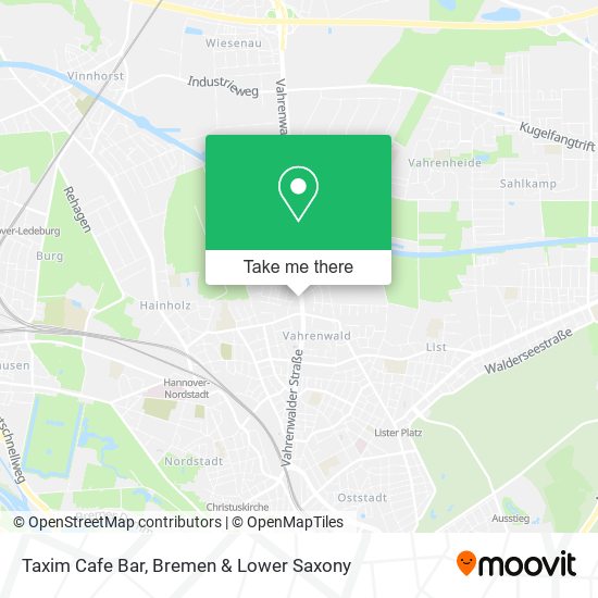 Taxim Cafe Bar map