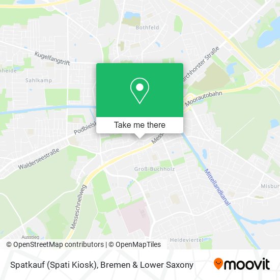 Spatkauf (Spati Kiosk) map
