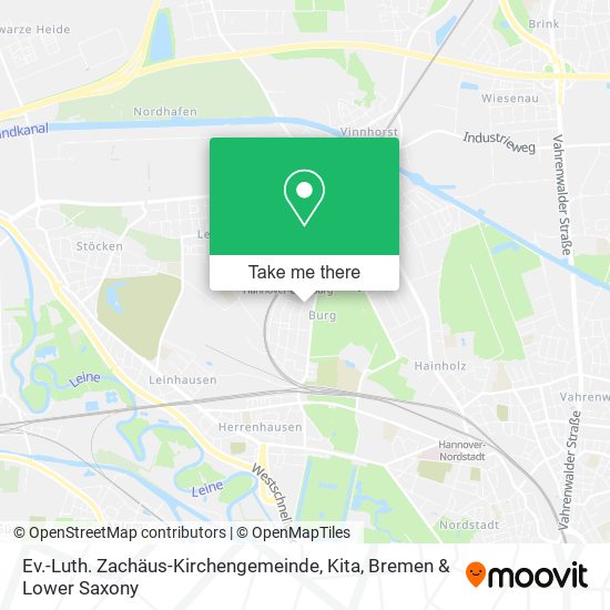 Ev.-Luth. Zachäus-Kirchengemeinde, Kita map