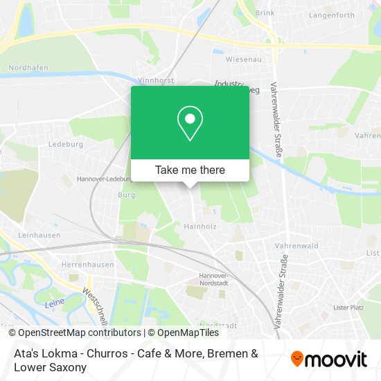 Ata's Lokma - Churros - Cafe & More map