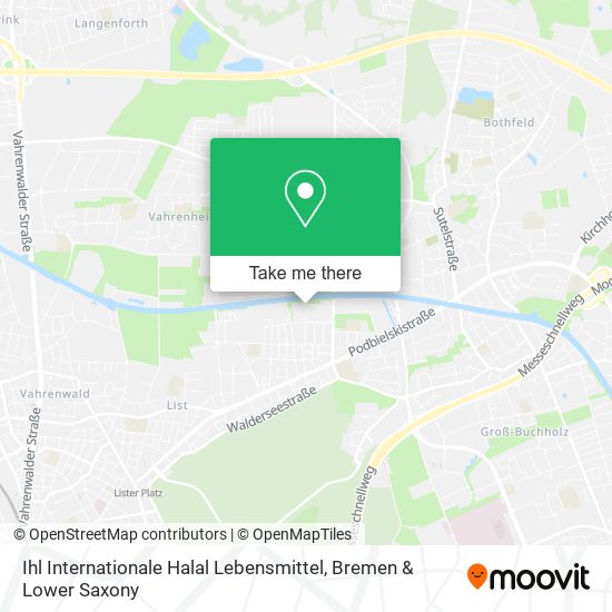 Ihl Internationale Halal Lebensmittel map