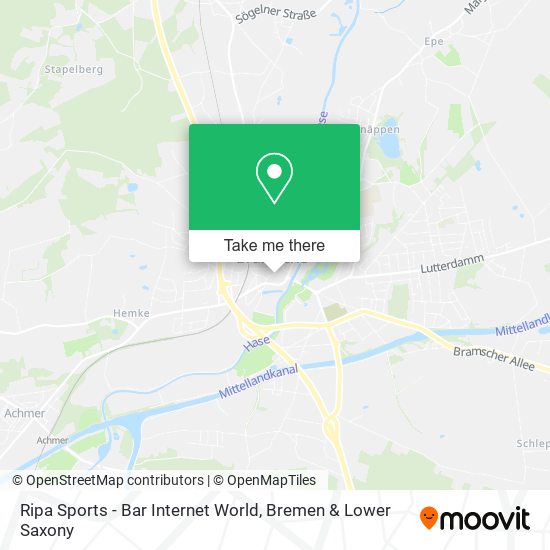 Ripa Sports - Bar Internet World map