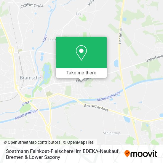 Sostmann Feinkost-Fleischerei im EDEKA-Neukauf map