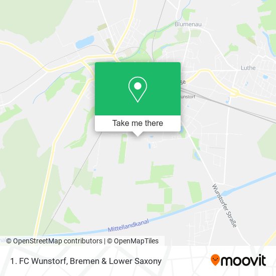 1. FC Wunstorf map