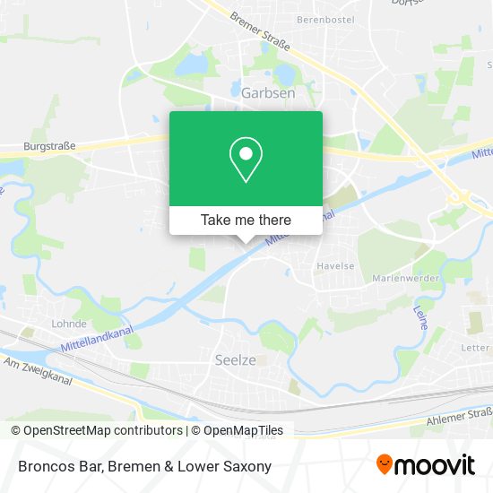 Broncos Bar map