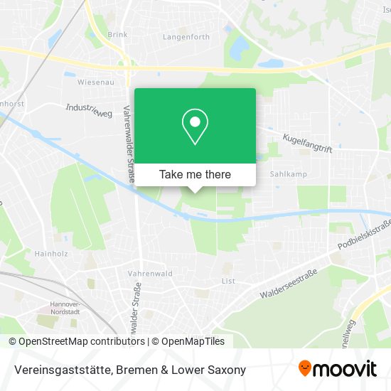 Vereinsgaststätte map