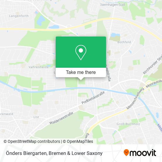 Önders Biergarten map