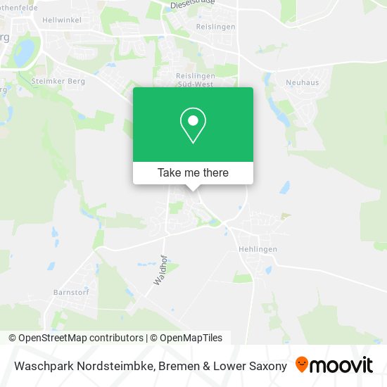 Waschpark Nordsteimbke map