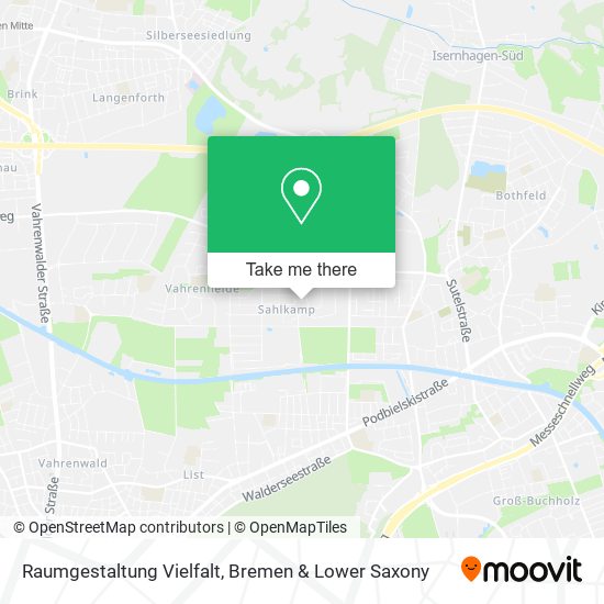 Raumgestaltung Vielfalt map