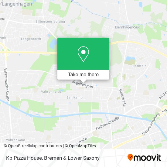 Kp Pizza House map