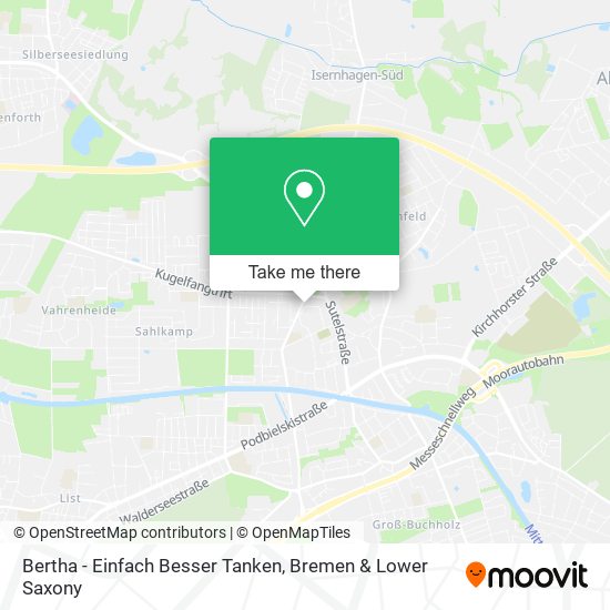 Bertha - Einfach Besser Tanken map