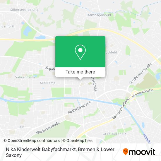 Nika Kinderwelt Babyfachmarkt map