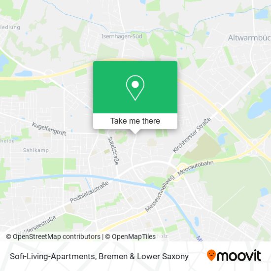 Sofi-Living-Apartments map
