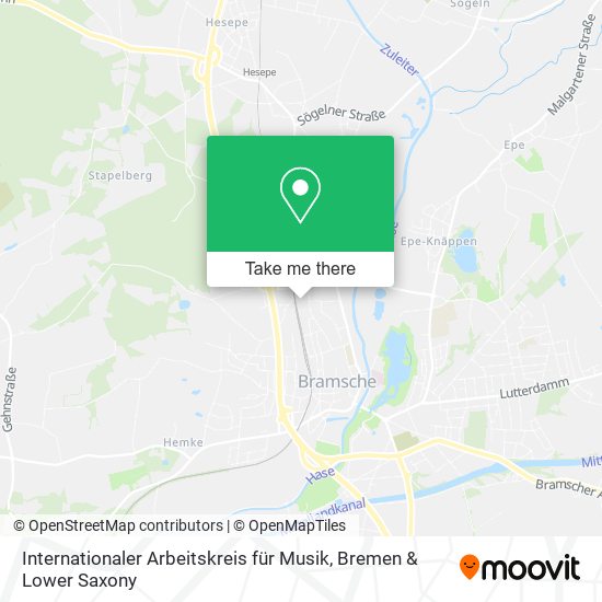 Internationaler Arbeitskreis für Musik map