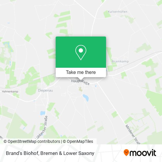 Brand's Biohof map