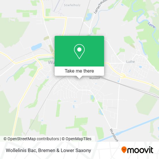 Wollelinis Bac map