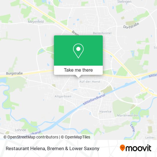 Restaurant Helena map