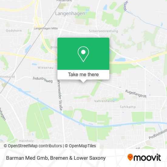 Barman Med Gmb map