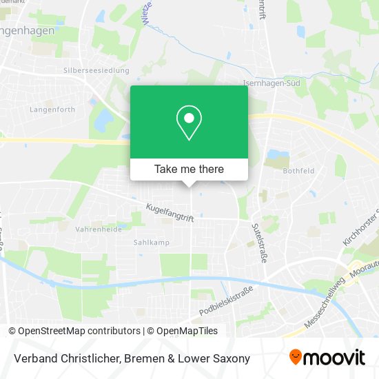 Verband Christlicher map