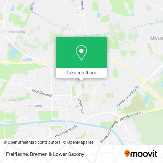 Freifläche map