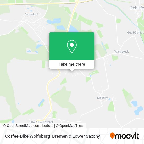 Coffee-Bike Wolfsburg map