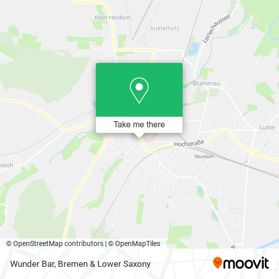 Wunder Bar map