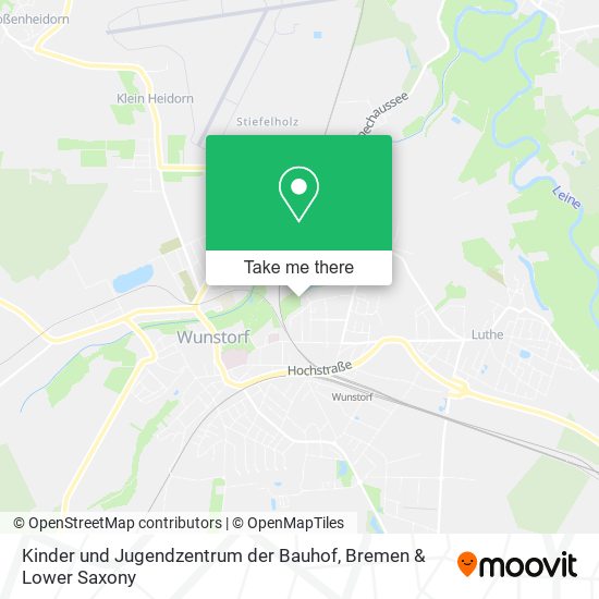 Kinder und Jugendzentrum der Bauhof map