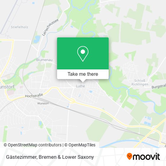 Gästezimmer map