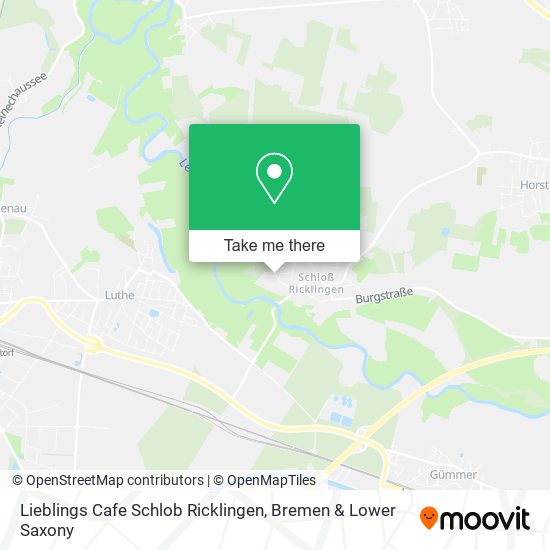 Lieblings Cafe Schlob Ricklingen map