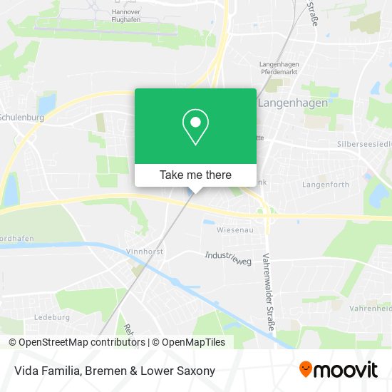 Vida Familia map