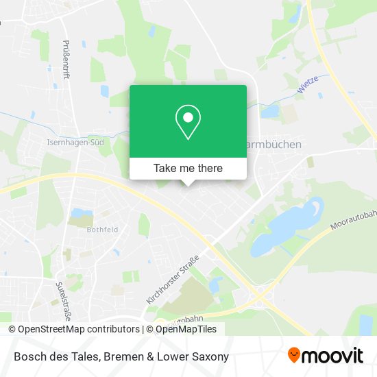 Bosch des Tales map
