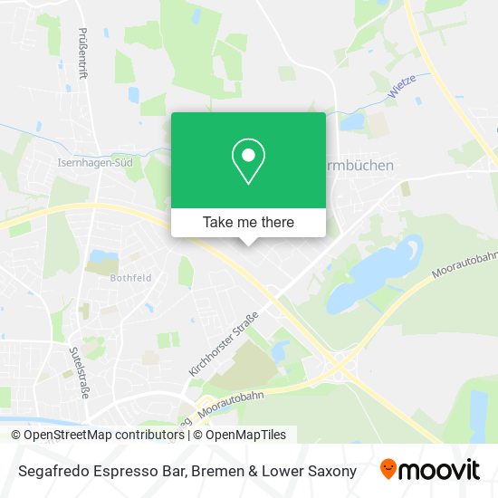 Segafredo Espresso Bar map