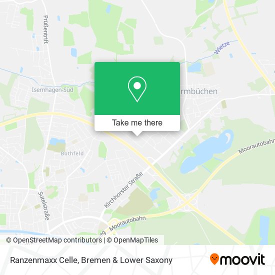 Ranzenmaxx Celle map