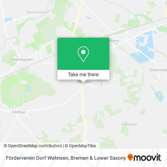 Förderverein Dorf Wehnsen map