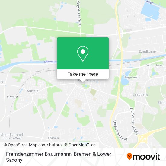 Fremdenzimmer Bauumannn map