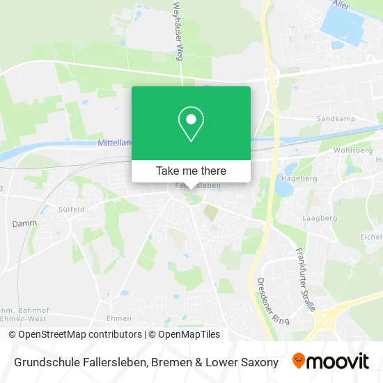 Карта Grundschule Fallersleben