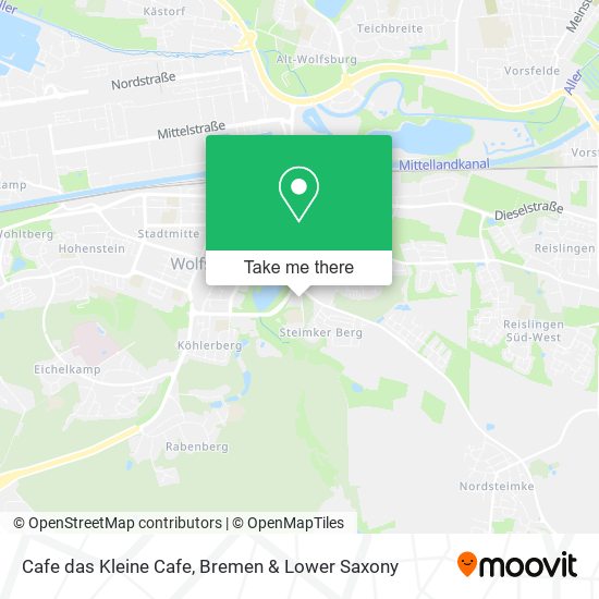 Cafe das Kleine Cafe map