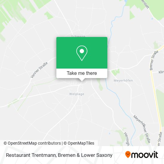 Restaurant Trentmann map