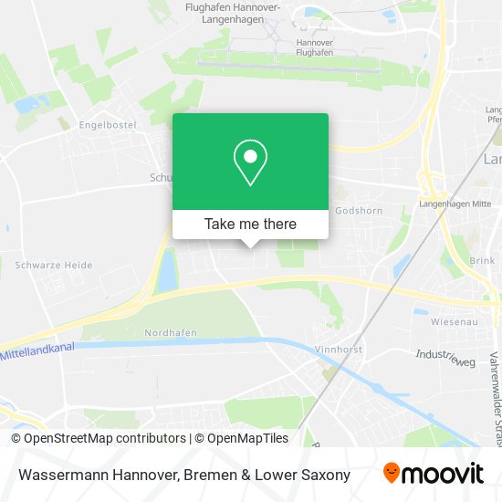 Wassermann Hannover map